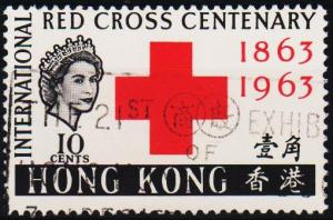 Hong Kong. 1963 10c S.G.212 Fine Used
