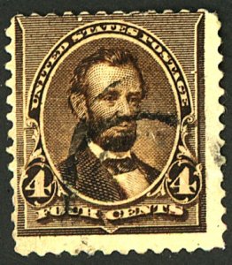 U.S. #222 USED