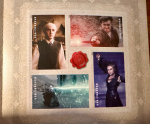 US # 4825-4844 BK 307 Complete Harry Potter booklet 20 forever stamps 2013 MNH