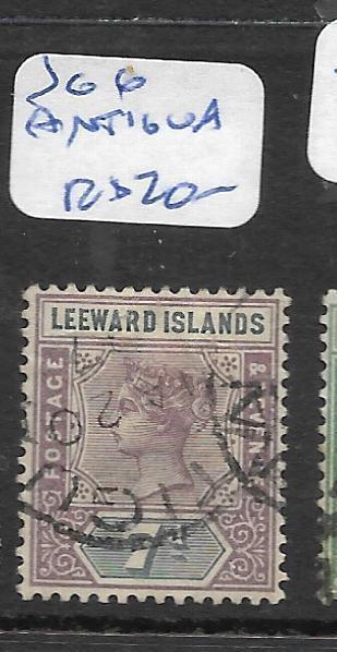 LEEWARD ISLANDS  (PP1406B)   QV  7D  SG 6 ANTIGUA CDS VFU