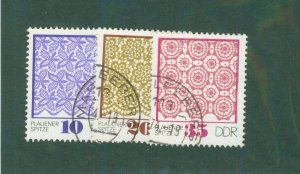 Germany DDR 1563-65 USED BIN$ 0.35