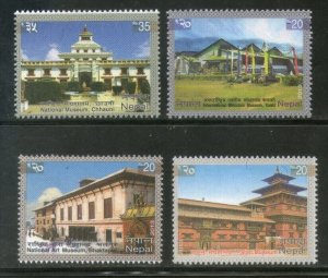 Nepal 2013 Visit Nepal Tourism National Art Mountain Museum Sc 924-27 MNH # 86