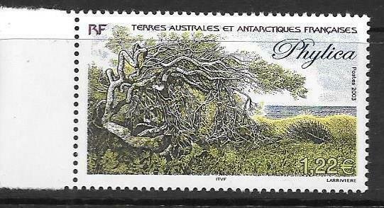 FRENCH SOUTHERN & ANTARCTIC TERRITORIES SG509 2003 PHYLICA TREE MNH