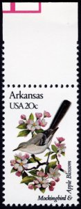 U.S. #1956A 20c MNH (State Birds & Flowers - Arkansas)