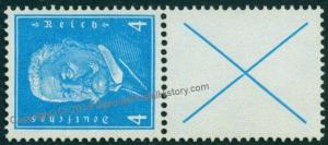 Germany 1932 Hindenburg Michel S40 MNH Se-Tenant 75884