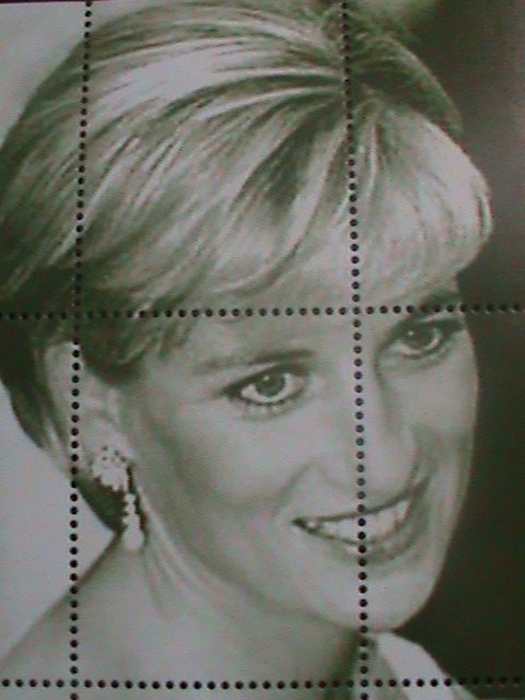 ​LAOS-1999 FAMOUS-PEOPLE'S QUEEN- LADY DIANA MNH S/S VERY FINE REMEMBER ALWAYS