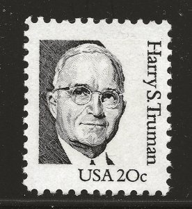 US Scott #1862, Single 1984 Truman 20c FVF MNH