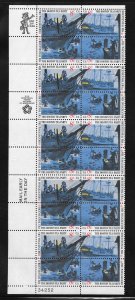 #1480-83 MNH Plate Block Strip of 20