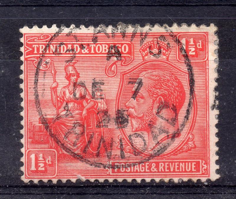 TRINIDAD & TOBAGO = G5 era, `ST. ANNS / TRINIDAD` 1925 Single Ring cancel.