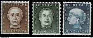 Germany 1954, Sc.#B338-341 MNH, Welfare complete set