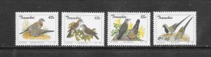 BIRDS - SOUTH AFRICA-TRANSKEI   #295-8  MNH