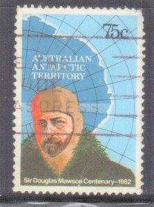 AUSTRALIAN ANTARTIC SC# L54 **USED**  75c 1982      SEE SCAN