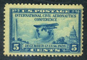 U.S. #650 MINT OG NH