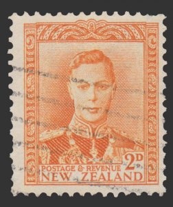 NEW ZEALAND YEAR 1947. SCOTT # 258. USED