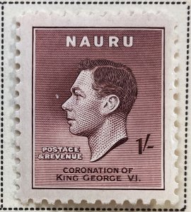 AlexStamps NAURU #38 XF Mint