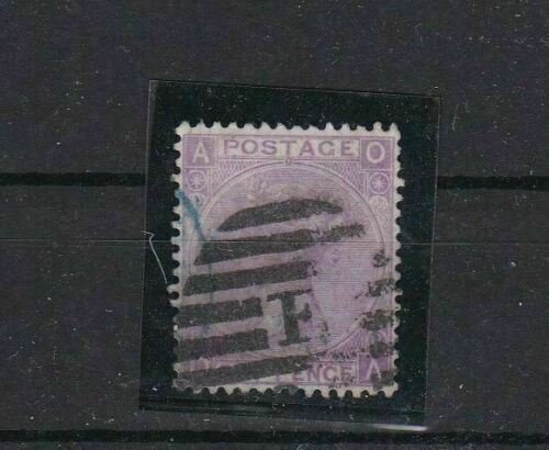 STAMPS-MARKET, GREAT BRITAIN 1865 6d, LILAC SG 108,  CAT £90. REF 540 