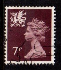 Wales - #WMMH8 Machin Queen Elizabeth II - Used