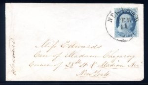 US SCOTT #5a USED ON COVER F-VF W/ PF CERTS SCV $7,000 (6/5/24 GP)