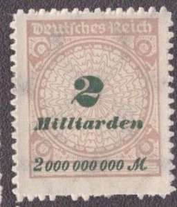 Germany 306 1923 MNH