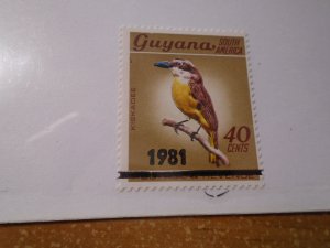 Guyana  #  357  MNH    Birds