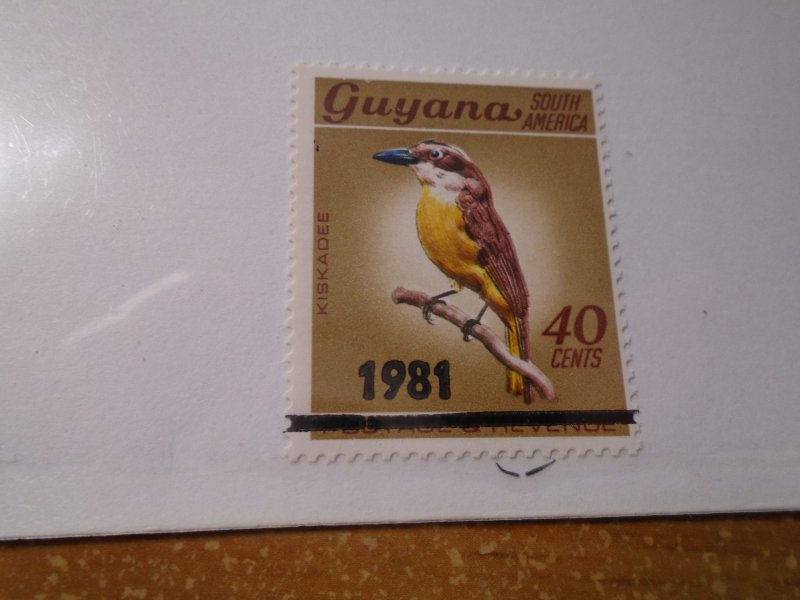Guyana  #  357  MNH    Birds