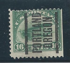 Scott # C2  used  singles Precanceled  Portland  Oregon