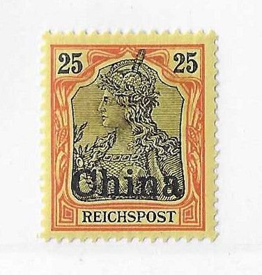 Germany Offices in China Sc #28 25pf OG VF