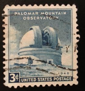 966 Palomar Observatory, Circulated Single, Fine, NH, Vic's Stamp Stash