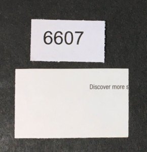 US # 5057a IMPERF FOREVER MINT CAT. $ LOT #6607