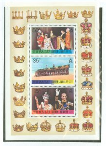 Tuvalu #45a  Souvenir Sheet (Jubilee) (Queen)