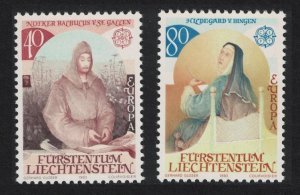 Liechtenstein Inventions Europa 2v 1983 MNH SG#811-812