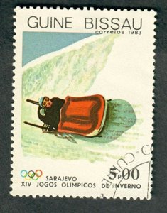 Guinea Bissau 508 Olympics used  single