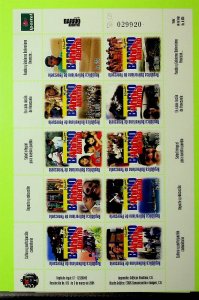 VENEZUELA Sc 1634-34K NH MINISHEETS OF 2004 - MISSION - (AO23)