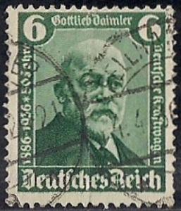 Germany #470 6pf Gottlieb Damlier used F-VF