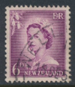 New Zealand  SC# 311  SG 750  Used   QE II Definitive 1955  see details & Scans