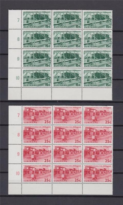 Suriname 1965 MNH Large Lot Blocks Brokopondo International 545+Stamps#C897