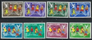 Maldive Is 95-102 MNH 1962 set (an1138)