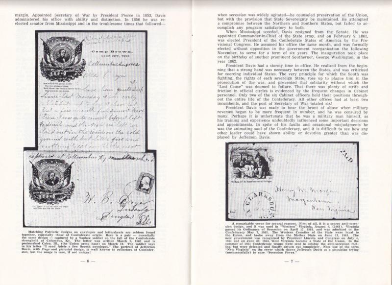 The Jefferson Davis Postage Stamp Issues of the Confederacy