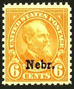 U.S. #675 MINT OG NH