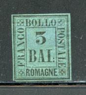 ROMAGNA, Scott #4, Sassone #4, Unused, Cat. $104.00