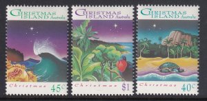 Christmas Island 354-356 Christmas MNH VF