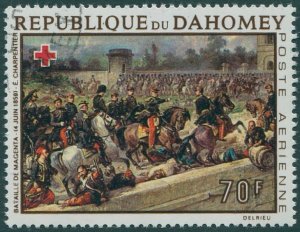 Dahomey 1968 SG337 70f Battle of Magenta FU