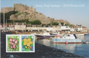 JERSEY 2010 Mini Sheet Bonus Gift ( 1297 and 1355 ) MNH - Superb and Rare