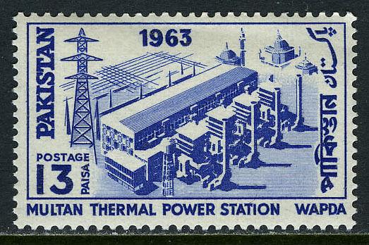 Pakistan 187, MNH. Multan Thermal Power Station, 1963