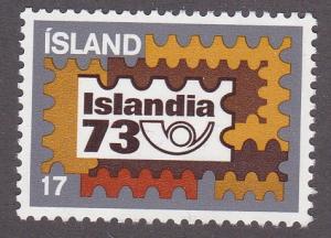 Iceland # 458, Icelandia 73, NH