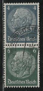 Germany Scott # 417, 419, used, se-tenant, Mi# S215