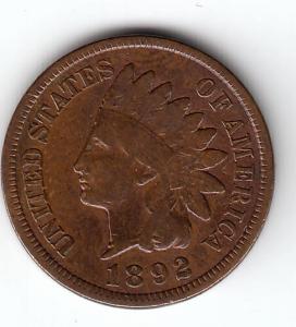 #11) 1892 Indian    No Reserve