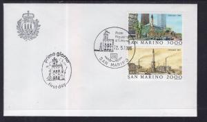 San Marino 1111a U/A FDC