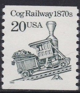 2463 Cog Railway Coil MNH