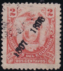 Ecuador 1897 SC 113 / SG 174 Used RARE